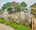 Tanah siap bangun sudah dipagar jalan lebar di Alam sutera.